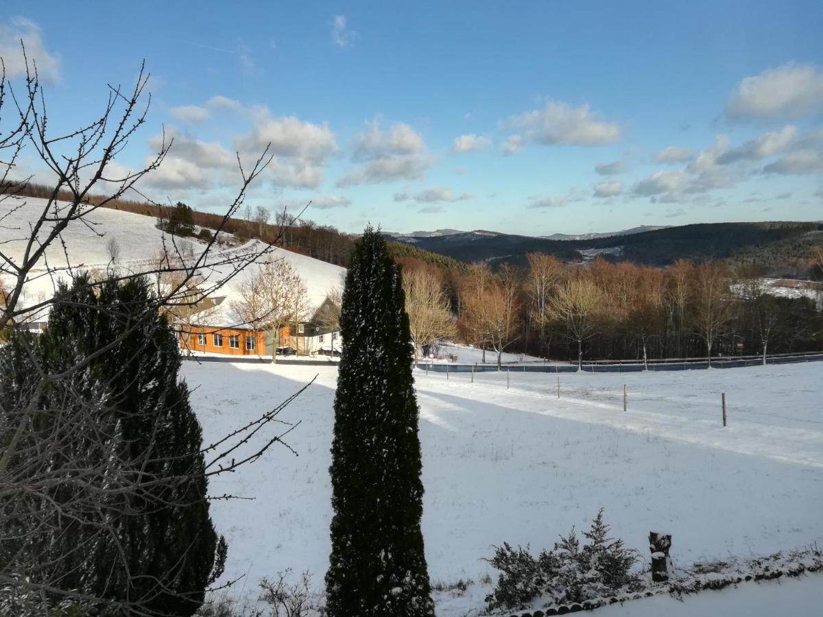 Ferienwohnung Sauerland Fernblick Olsberg Exterior foto